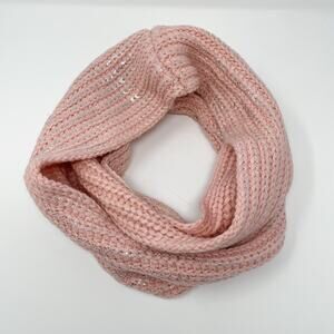 Tucker & Tate Light Pink‎ & Silver Circle Scarf